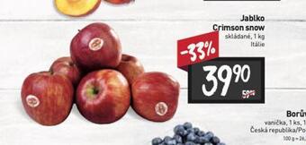 Billa Jablko crimson snow nabídka