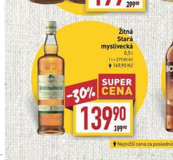 Billa Žitná stará myslivecká nabídka