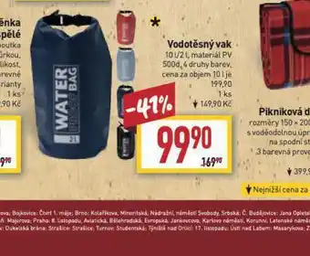 Vodotěsný vak