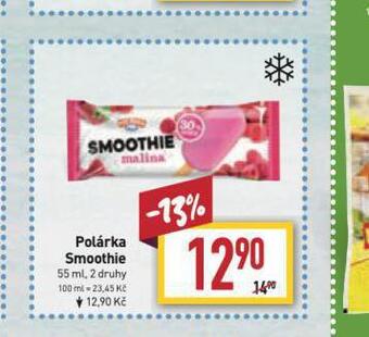 Billa Polárka smoothie nabídka