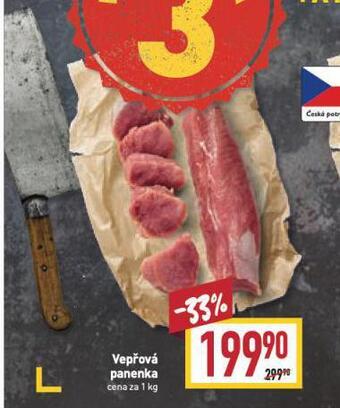 Billa Vepřová panenka nabídka