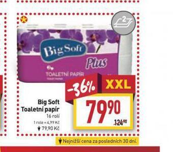 Billa Big soft toaletní papír nabídka