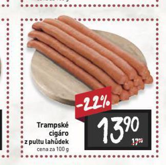 Billa Trampské cigáro nabídka