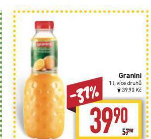 Billa Granini nabídka