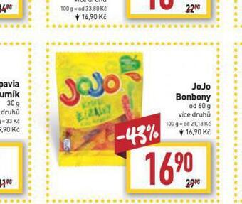 Billa Jojo bonbony nabídka