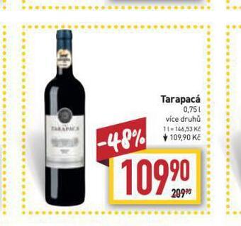 Billa Tarapacá nabídka