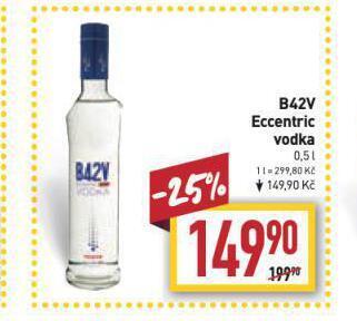 Billa B42v eccentric vodka nabídka