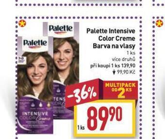 Billa Palette intensive color creme barvy na vlasy nabídka