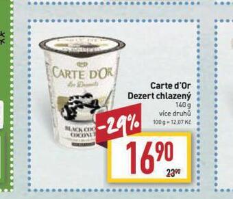 Billa Carte d´or dezert chlazený nabídka