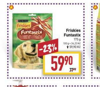 Billa Friskies funtastix nabídka