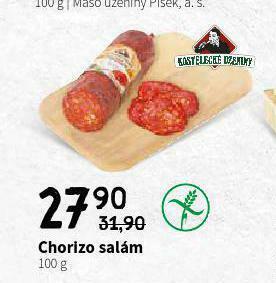 Terno Chorizo salám nabídka