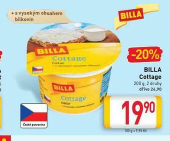 Billa Cottage sýr nabídka
