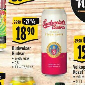 Albert Pivo budweiser budvar nabídka