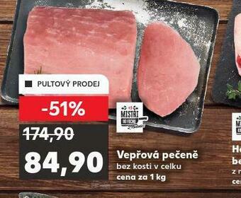Kaufland Vepřová pečeně bez kosti nabídka