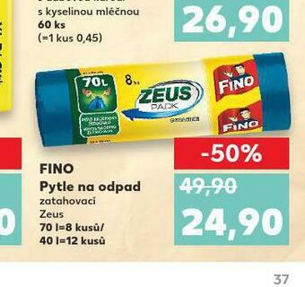 Kaufland Fino pytle na odpad nabídka