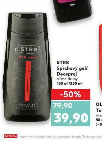 Kaufland Str8 sprchový gel nabídka