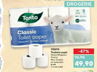 Kaufland Tento toaletní papír nabídka