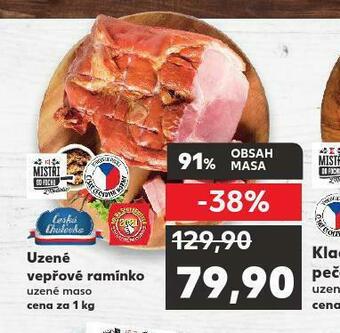 Kaufland Uzené vepřové ramínko nabídka
