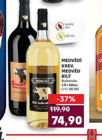 Kaufland Medvědí krev nabídka