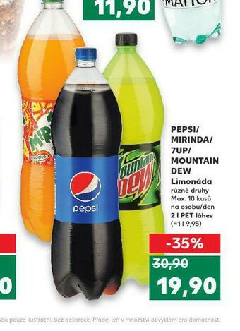 Kaufland Mirinda 2l nabídka
