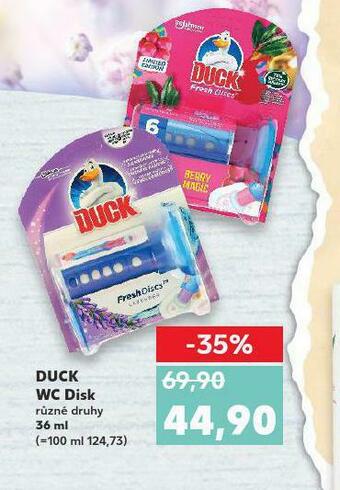 Kaufland Duck wc čistič nabídka