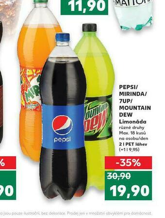 Kaufland Mountain dew nabídka