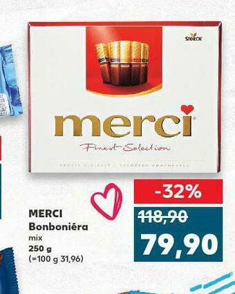 Kaufland Merci bonboniéra nabídka