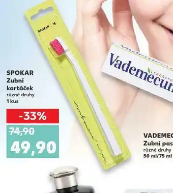 Kaufland Spokar zubná kartáček nabídka