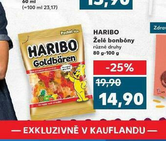 Kaufland Haribo želé bonbony nabídka