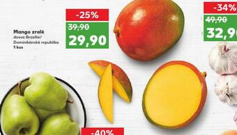 Kaufland Mango zralé nabídka