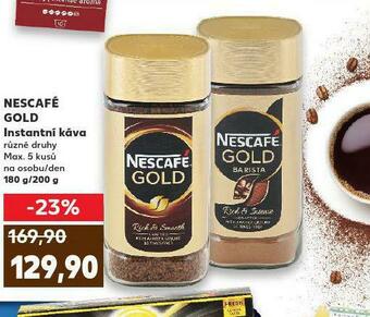 Kaufland Nescafé gold instantní káva nabídka