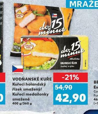 Kaufland Kuřecí medailonky smažené nabídka