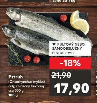 Kaufland Pstruh nabídka