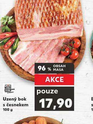Uzený bok s česnekem