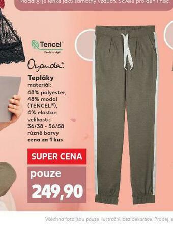 Kaufland Tepláky nabídka