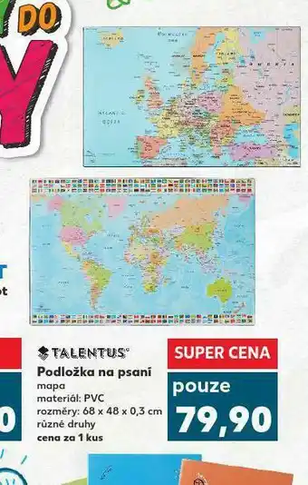 Kaufland Podložka na psaní nabídka
