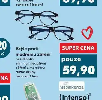 Kaufland brýle proti modrému záření nabídka