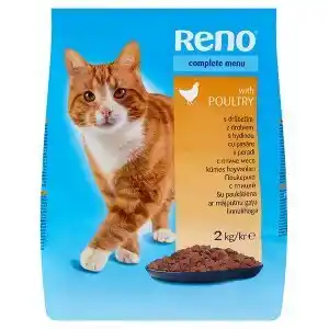Reno kompletní krmivo pro dospělé kočky s drůbežím 2kg