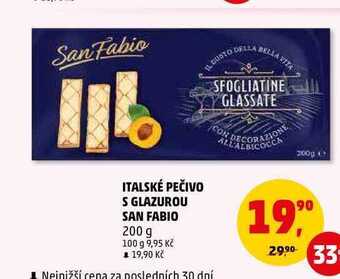 Penny Market Italské pečivo s glazurou san fabio, 200 g nabídka