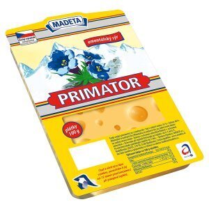 Trefa Madeta primator 45% ementálský sýr plátky 100g nabídka