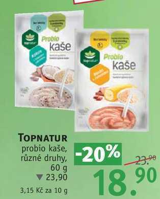 Rossmann Topnatur probio kaše, 60 g nabídka