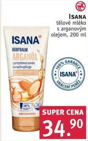 Rossmann Isana tělové mléko, 200 ml nabídka