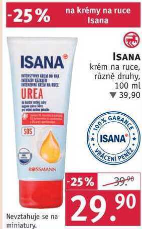 Rossmann Isana krém na ruce, 100 ml nabídka