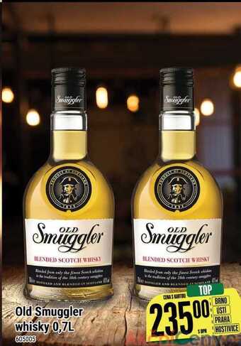 Old smuggler whisky 0,7 l