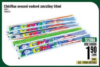 Tamda Foods Chiriflax ovocné vodové zmrzliny 50 ml nabídka