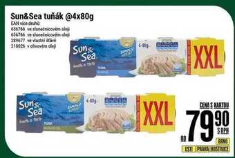 Tamda Foods Sun&sea tuňák @ 4x80g nabídka
