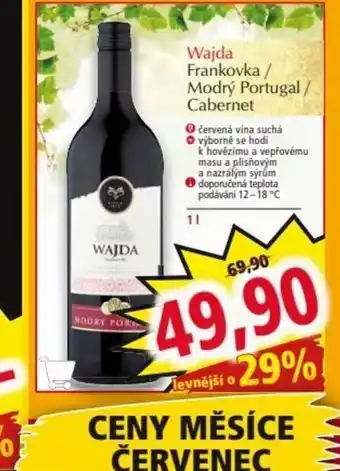 Wajda Frankovka / Modrý Portugal Cabernet
