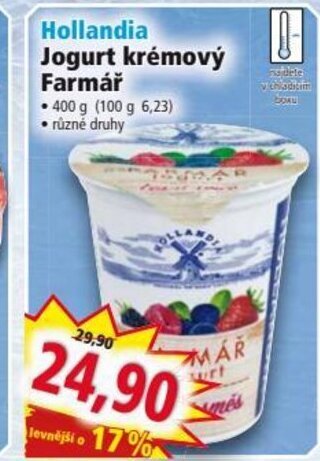 Norma Hollandia Jogurt krémový Farmář nabídka