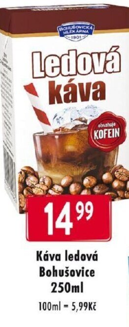 Qanto Káva ledová Bohušovice 250ml nabídka