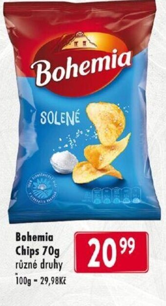 Qanto Bohemia Chips 70g nabídka